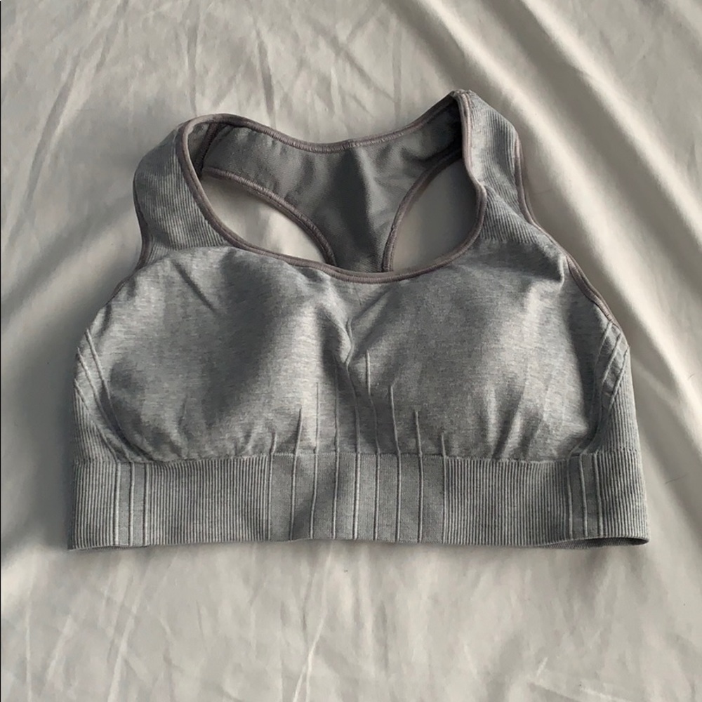 Champion Gray Sports Bra W/ Padding
